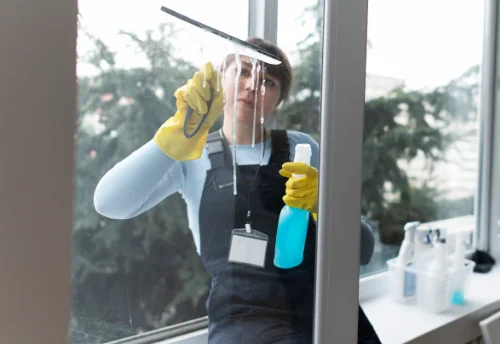 Nettoyage de vitres intérieures et extérieures à la Baume-Cornillane